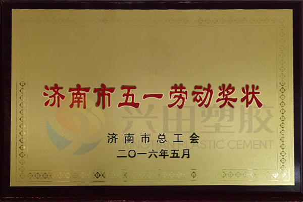 “濟(jì)南市五一勞動獎狀”（2016年）